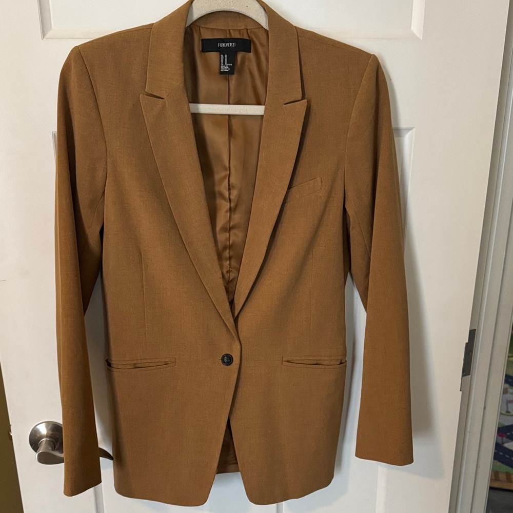 Forever 21 Tan Blazer